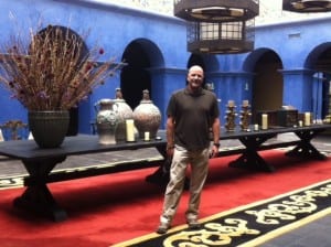Lobby at Palacio del Inka