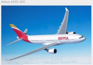 Iberia to Europe with Avios