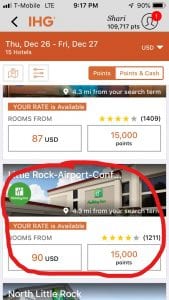 HotelStorm better price than IHG